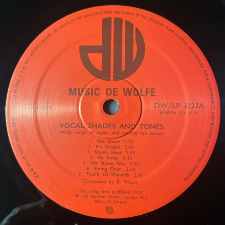 Barbara Moore - Vocal Shades And Tones (4251804140713) - фото 3