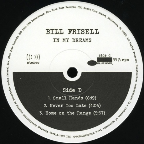 Bill Frisell - In My Dreams (0602488137676) - фото 5