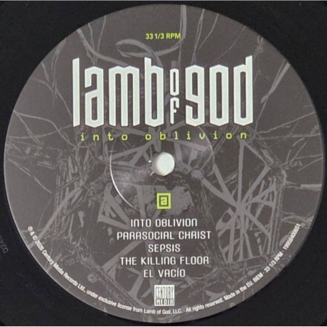 Lamb Of God - Into Oblivion (0199584006512) - фото 4