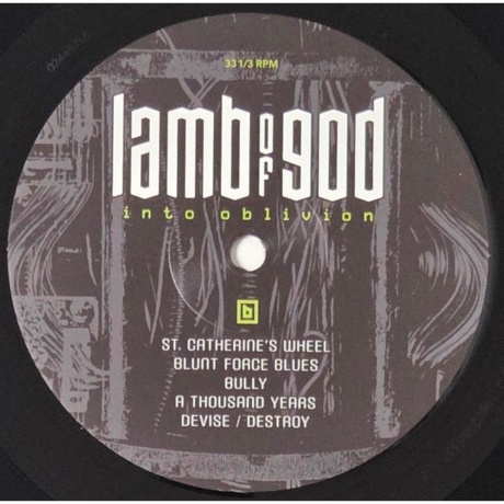 Lamb Of God - Into Oblivion (0199584006512) - фото 5