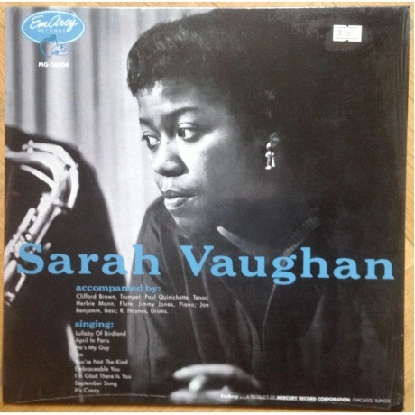 Sarah Vaughan - Sarah Vaughan (Analogue, Acoustic Sounds) (06025...