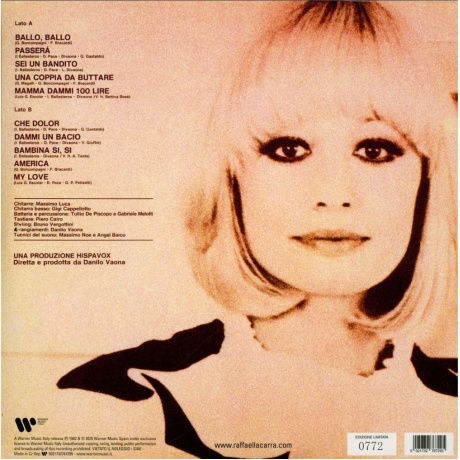 Raffaella Carra - 82 (coloured) (5021732767295) - фото 2