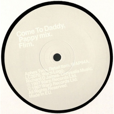 Aphex Twin - Come To Daddy (V12) (0801061909413) - фото 3