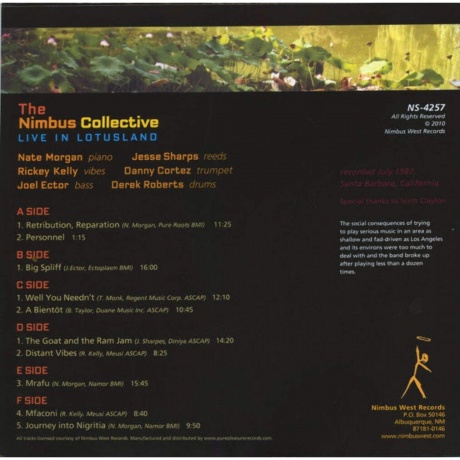 The Nimbus Collective - Live In Lotusland (5060149623589) - фото 2
