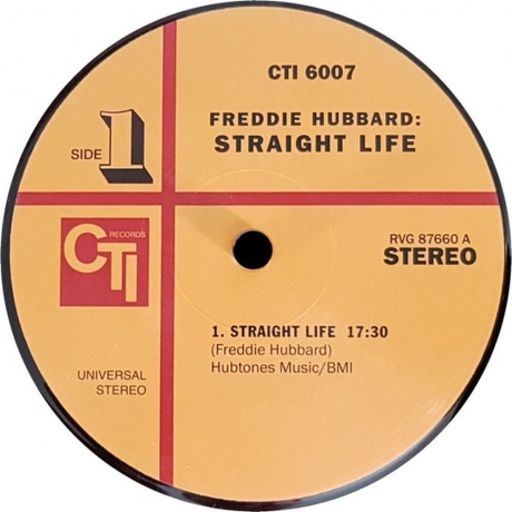 Freddie Hubbard - Straight Life (Analogue) (5060149622056) - фото 3