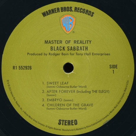 Black Sabbath - Master Of Reality - deluxe (0081227949112) - фото 5