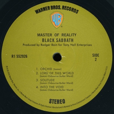 Black Sabbath - Master Of Reality - deluxe (0081227949112) - фото 6