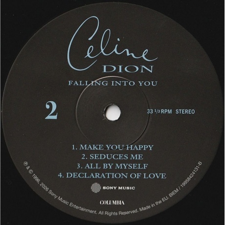 Celine Dion - Falling Into You (0199584241319) - фото 5