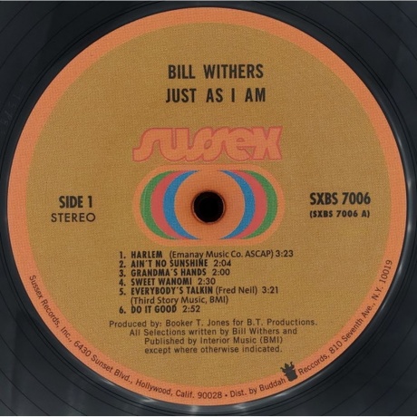 Bill Withers - Just As I Am (Analogue) (4260019713070) - фото 3