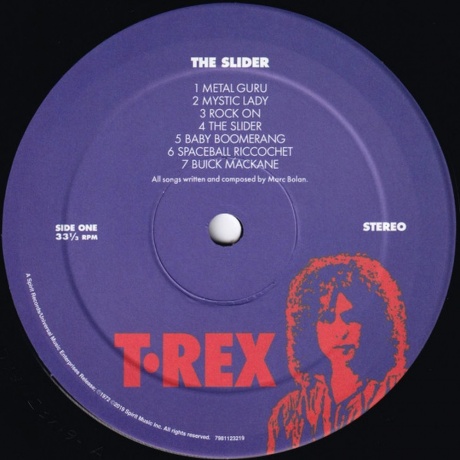 T. Rex - The Slider (0767981123219) - фото 3