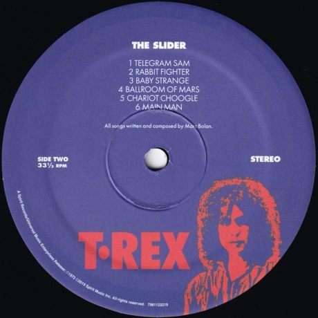 T. Rex - The Slider (0767981123219) - фото 4