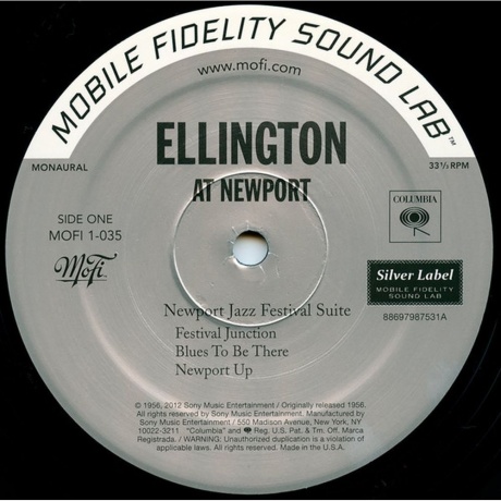 Duke Ellington - At Newport (Audiophile) (0886979875319) - фото 2
