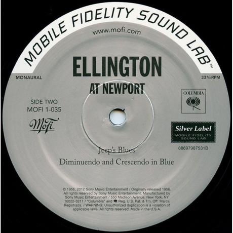 Duke Ellington - At Newport (Audiophile) (0886979875319) - фото 3