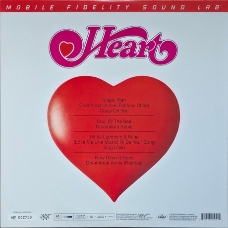Heart - Dreamboat Annie (Analogue) (0821797259415) - фото 2