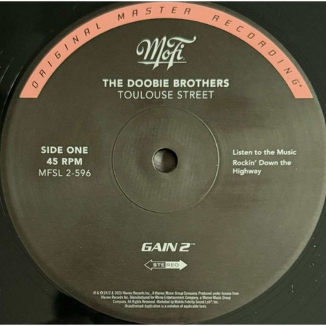 The Doobie Brothers - Toulouse Street (Analogue) (0821797259613) - фото 3