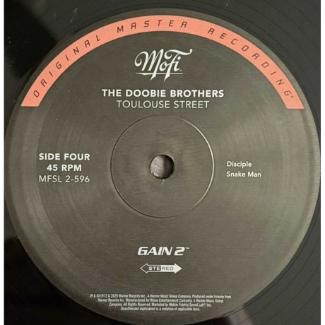 The Doobie Brothers - Toulouse Street (Analogue) (0821797259613) - фото 6