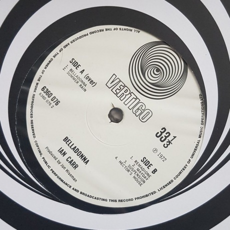 Ian Carr - Belladonna (Half Speed) (7119691272313) - фото 6