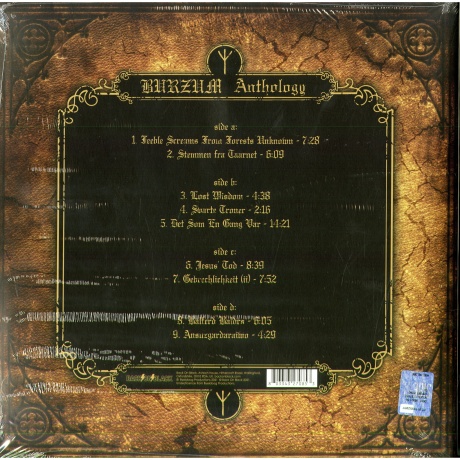 Burzum - Anthology (Picture Disc) (0803343270853) виниловая пластинка - фото 2