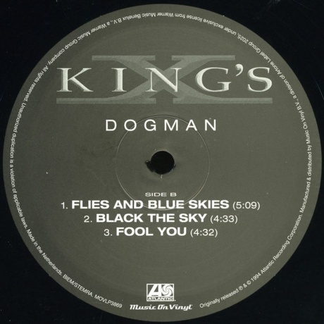 King's X - Dogman (8719262039599) - фото 4