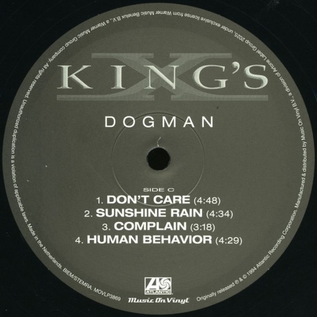 King's X - Dogman (8719262039599) - фото 5