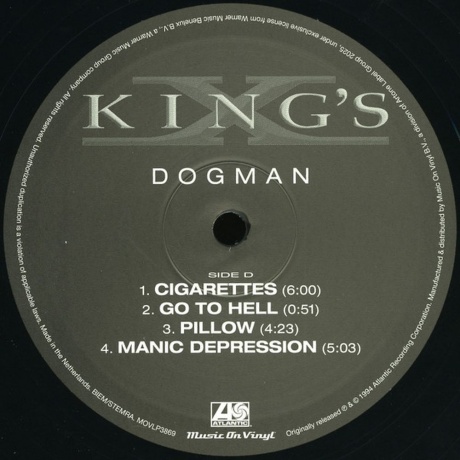King's X - Dogman (8719262039599) - фото 6