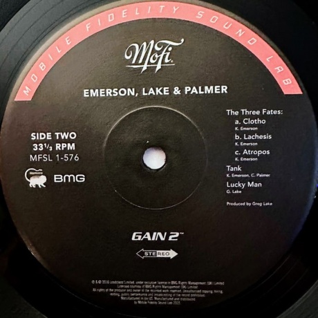 Lake &amp; Palmer Emerson - Emerson, Lake &amp; Palmer (Analogue) (0821797157612) - фото 4