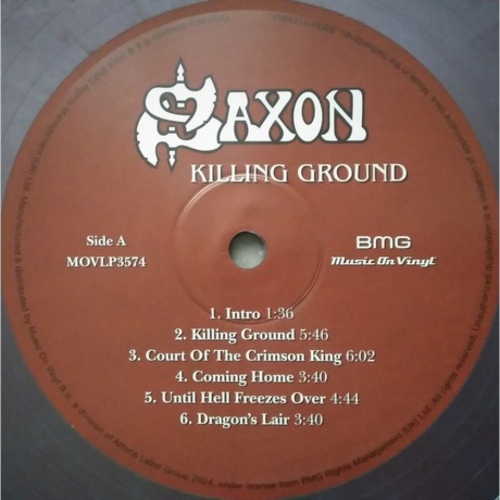 Saxon - Killing Ground (coloured) (8719262039766) - фото 2