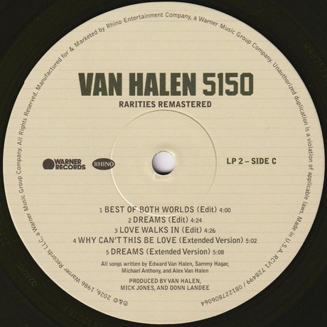 Van Halen - 5150 (coloured) (0081227806064) - фото 4