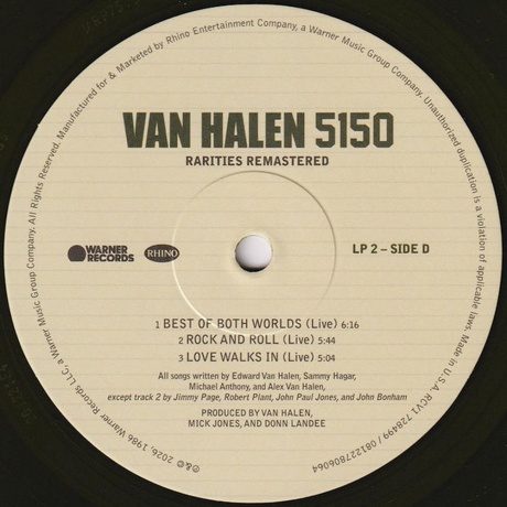 Van Halen - 5150 (coloured) (0081227806064) - фото 5