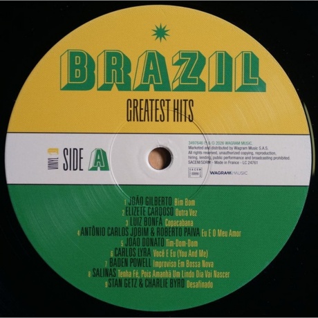 Various Artists - Brazil Greatest Hits (3596974976467) - фото 2