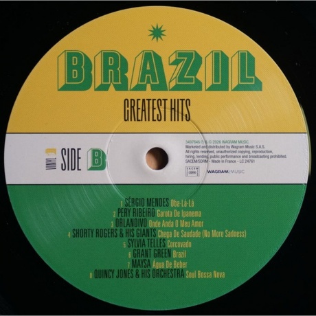 Various Artists - Brazil Greatest Hits (3596974976467) - фото 3