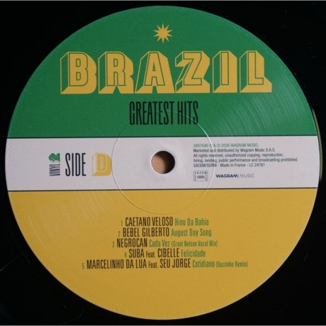 Various Artists - Brazil Greatest Hits (3596974976467) - фото 5
