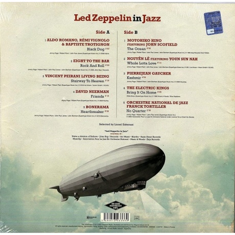 Various Artists - Led Zeppelin In Jazz (3596973933669) - фото 2