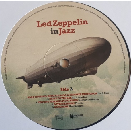 Various Artists - Led Zeppelin In Jazz (3596973933669) - фото 3
