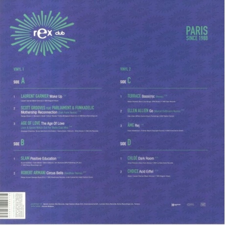 Various Artists - Rex Club Techno (3596974292765) - фото 2