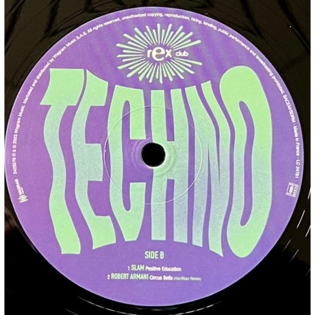 Various Artists - Rex Club Techno (3596974292765) - фото 4