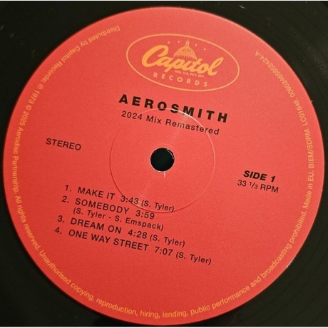 Aerosmith - Aerosmith (0602465852424) - фото 4