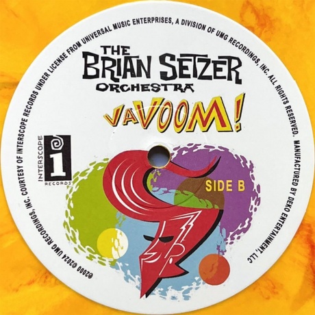 Brian Setzer - Vavoom! (coloured) (0784668898512) - фото 3