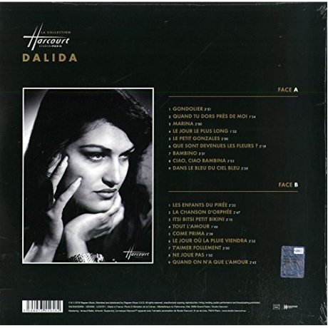 Dalida - La Collection Harcourt (coloured) (3596973559562) - фото 2