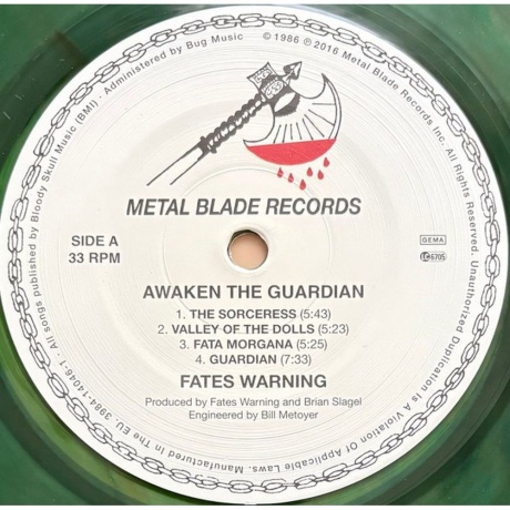 Fates Warning - Awaken The Guardian (coloured) (0039841404654) - фото 3