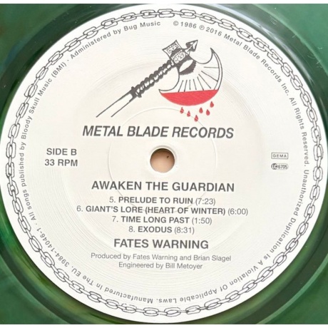 Fates Warning - Awaken The Guardian (coloured) (0039841404654) - фото 4