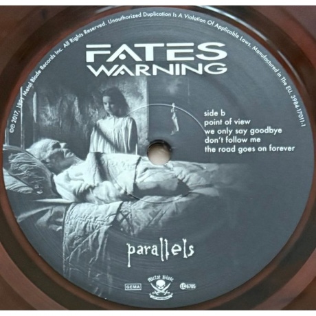 Fates Warning - Parallels (coloured) (0039841701142) - фото 4