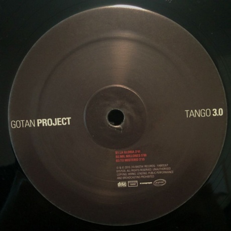 Gotan Project - Tango 3.0 (3700426912532) - фото 3