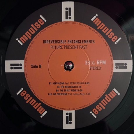 Irreversible Entanglements - Future Present Past (0199957160285) - фото 3