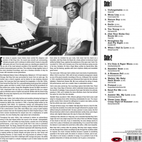 Nat King Cole - Best Of (5060397602879) - фото 3