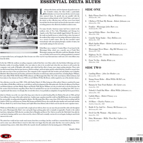 Various Artists - Essential Delta Blues (5060397601650) - фото 2