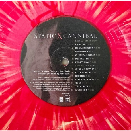 Static X - Cannibal (Blood &amp; Bronze Splatter) (848064020912) - фото 3