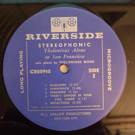 Thelonious Monk - Thelonious Alone In San Francisco (888072739970) - фото 3