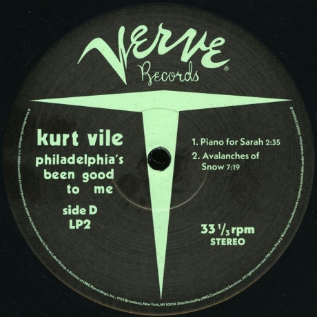 Kurt Vile - Philadelphias Been Good To Me (199957376846) - фото 8