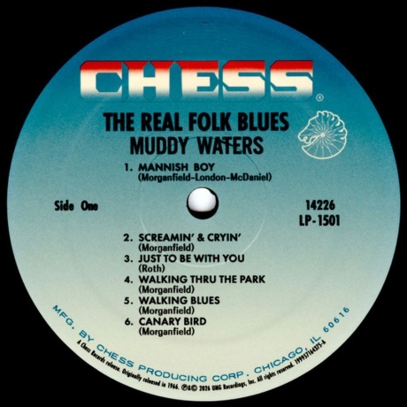Muddy Waters - The Real Folk Blues (Acoustic Sounds) (199957164375) - фото 2